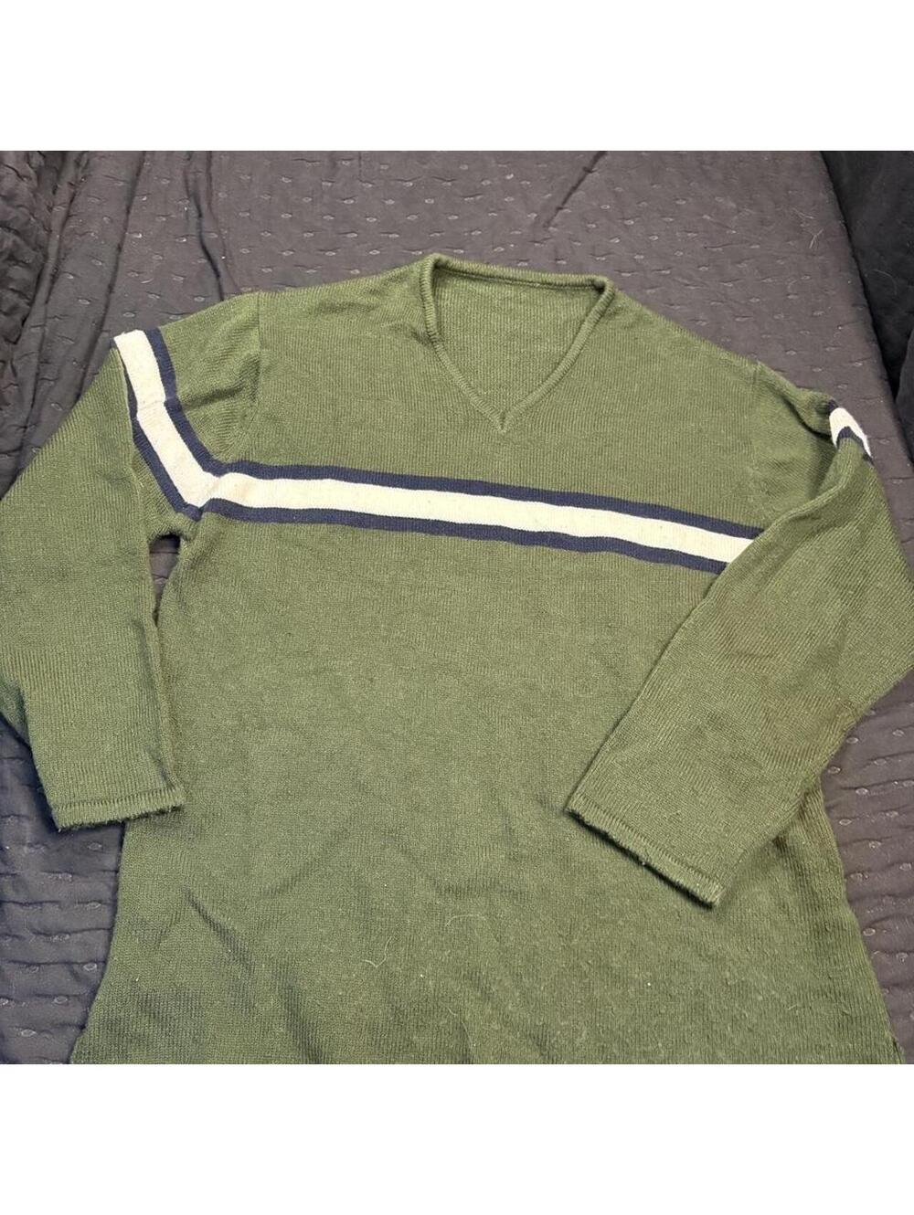 Unbranded Men's Green and Khaki Shirt
